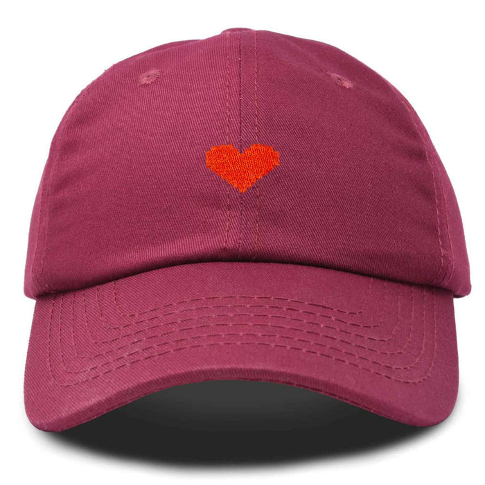 Dalix Pixel Heart Hat