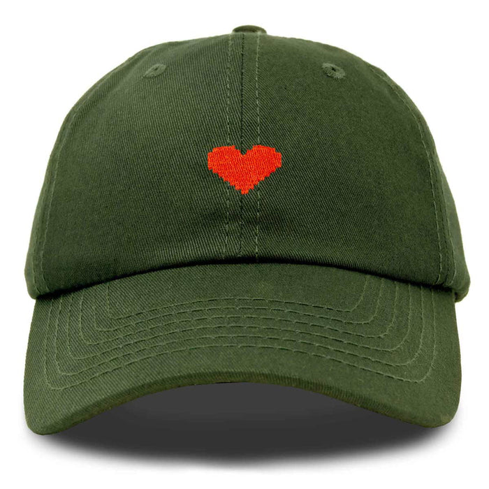 Dalix Pixel Heart Hat