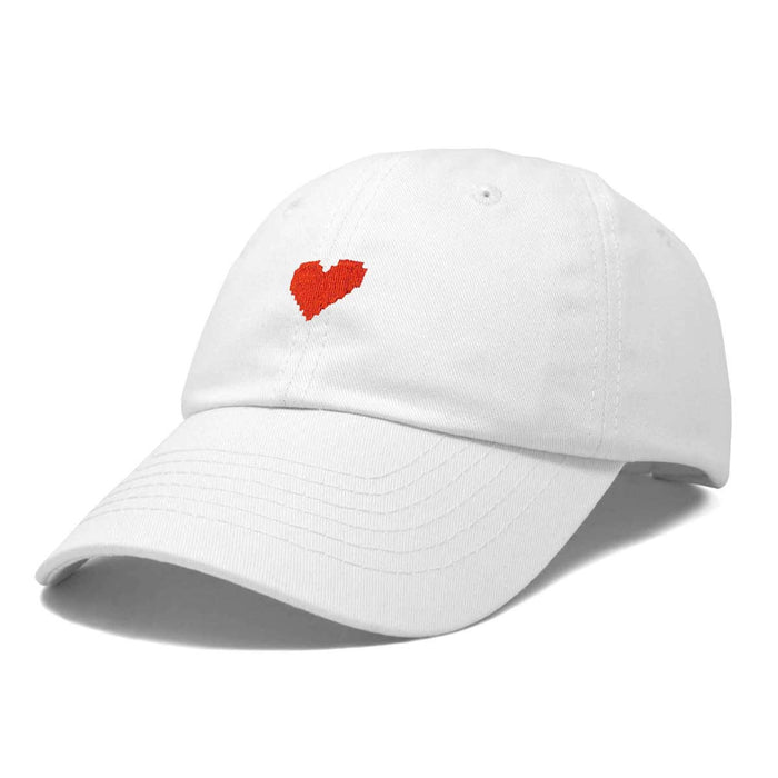 Dalix Pixel Heart Hat