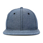 Dalix Flat Bill Chambray Hat