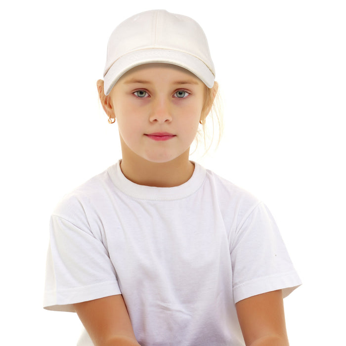 Dalix Youth Baseball Cap 100% Cotton