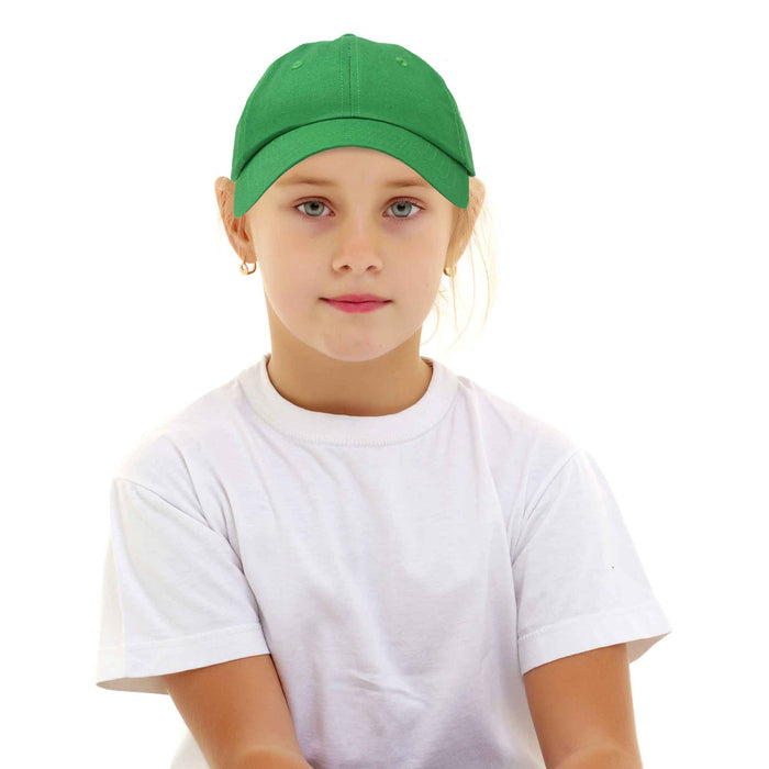 Dalix Youth Baseball Cap 100% Cotton