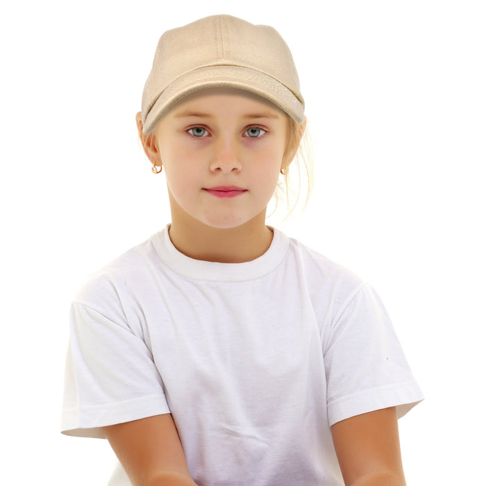 Dalix Youth Baseball Cap 100% Cotton