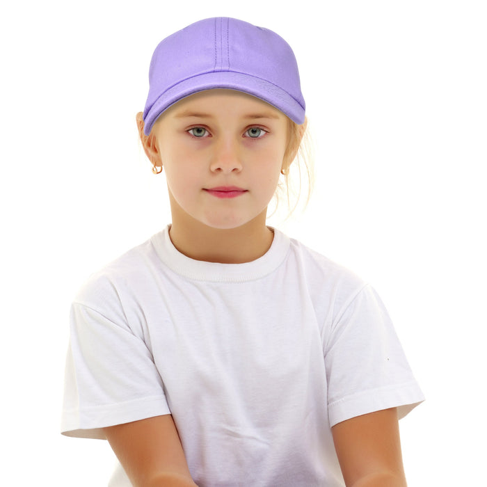 Dalix Youth Baseball Cap 100% Cotton
