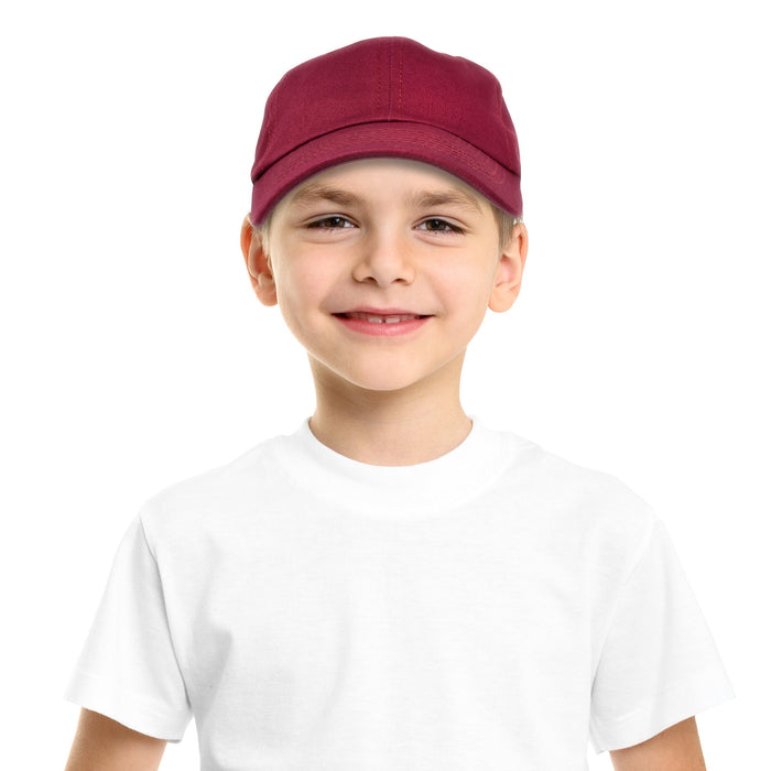 Dalix Youth Baseball Cap 100% Cotton