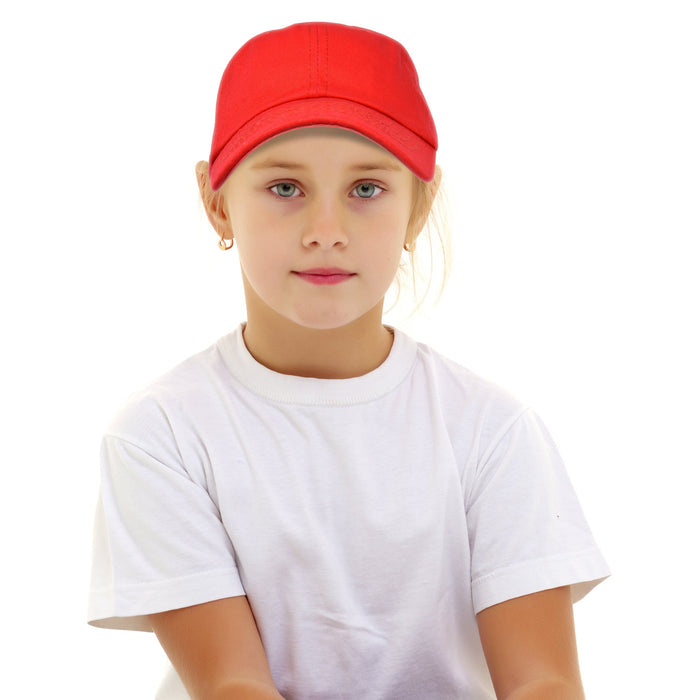 Dalix Youth Baseball Cap 100% Cotton