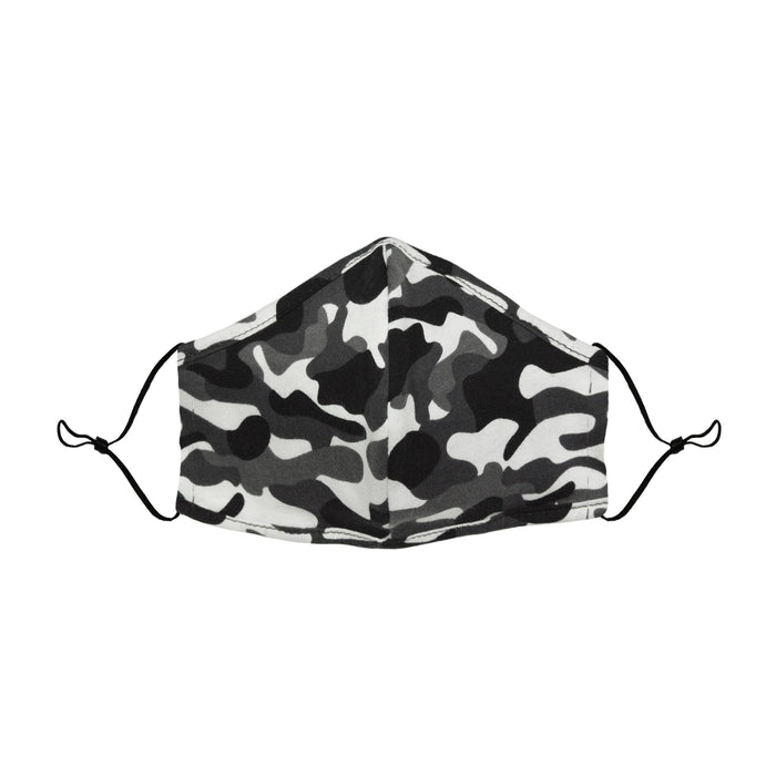 Dalix Youth Camo Cloth Face Mask Reusable Adjustable Nose Bridge Piece Washable Made in USA