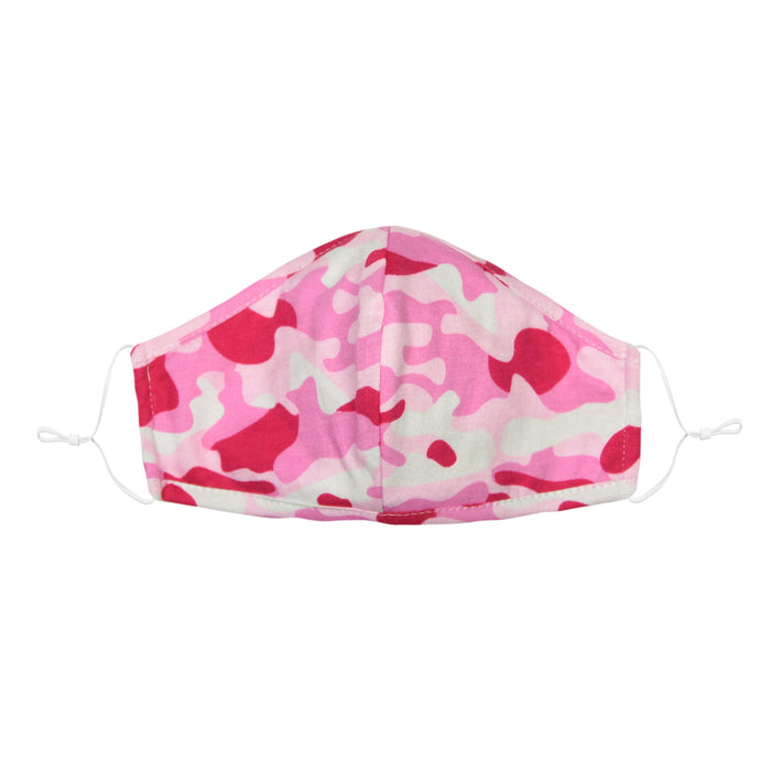 Dalix  Camo Cloth Face Mask Adjustable Nose Piece Reuseable Washable Made in USA