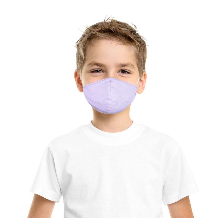 Dalix Kids Cotton Face Mask Reuseable Washable Made in USA - XXS-XS Size 3 Pack