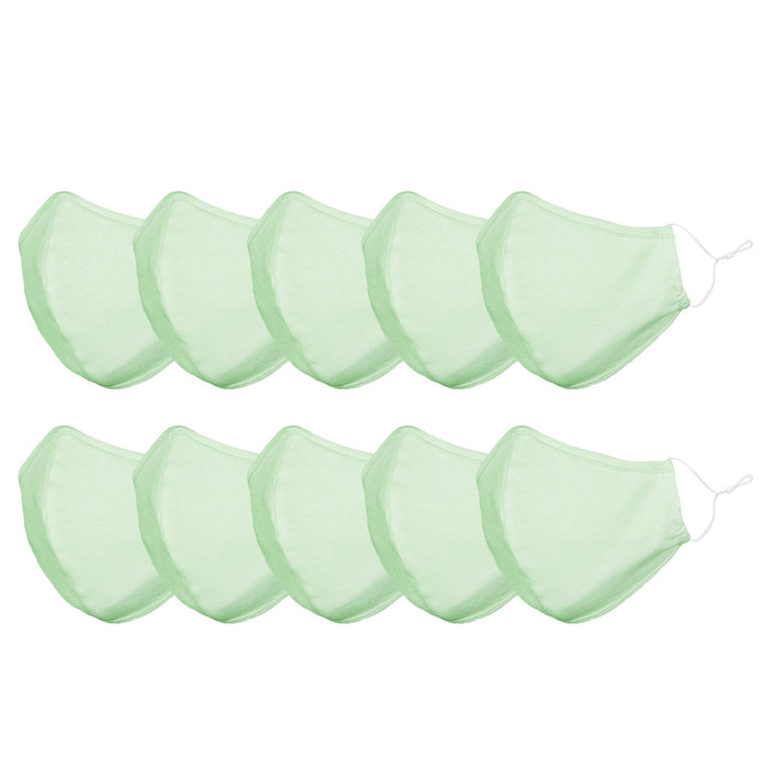 DALIX Kids Cotton Face Mask Reuseable Washable Made in USA - XXS-XS Size 10 Pack