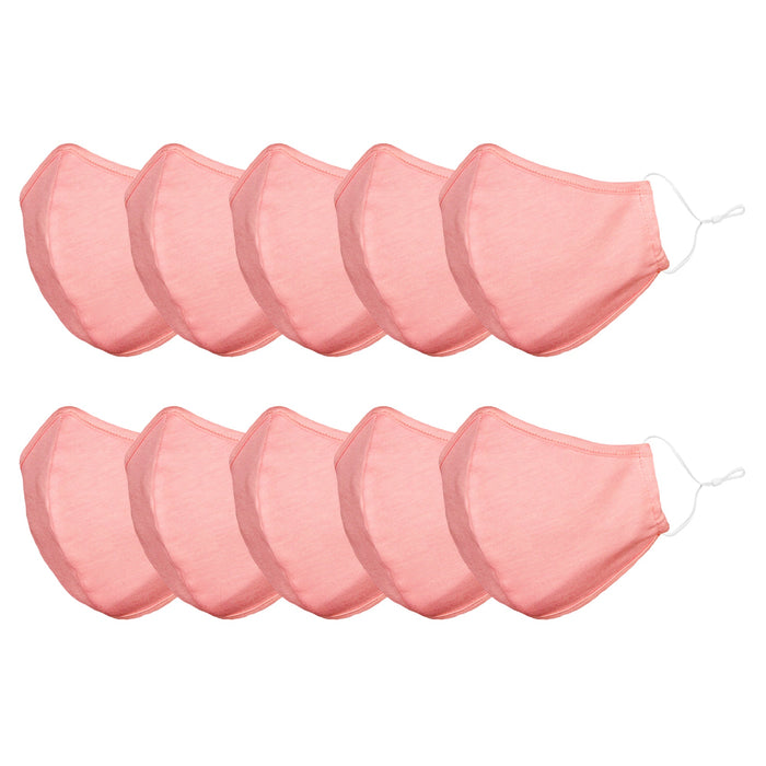 DALIX Kids Cotton Face Mask Reuseable Washable Made in USA - XXS-XS Size 10 Pack