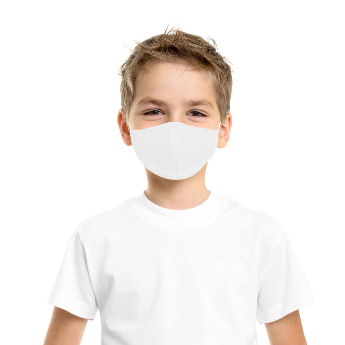 Dalix Kids Cotton Face Mask Reuseable Washable Made in USA - XXS-XS Size 3 Pack