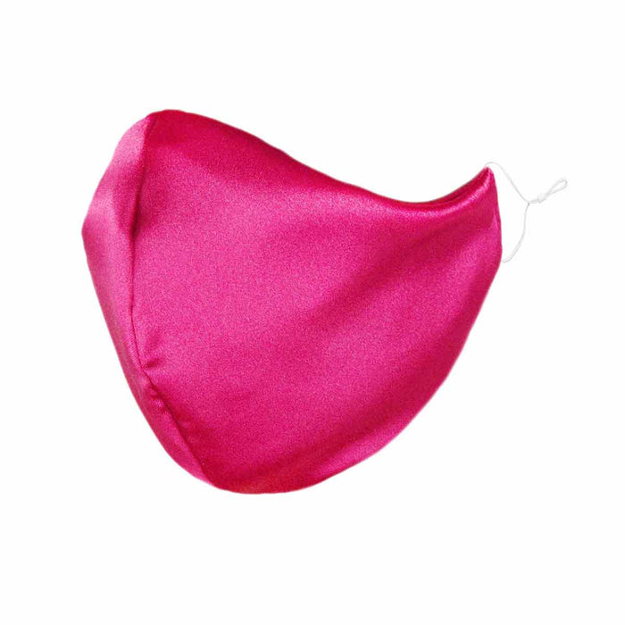 Dalix Exclusive Charmeuse Satin 3 Layer Face Mask Made in USA