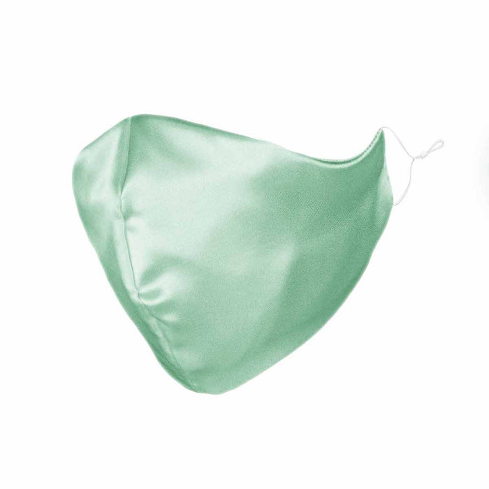 Dalix Exclusive Charmeuse Satin 3 Layer Face Mask Made in USA