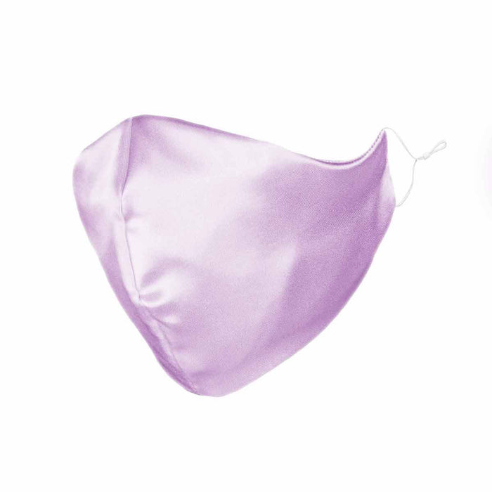 Dalix Exclusive Charmeuse Satin 3 Layer Face Mask Made in USA