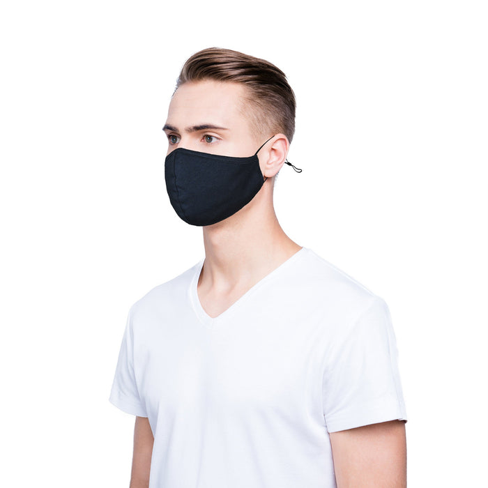 DALIX Cloth Face Mask Reuseable Washable Made in USA - S-M, L-XL Size (10 Pack)