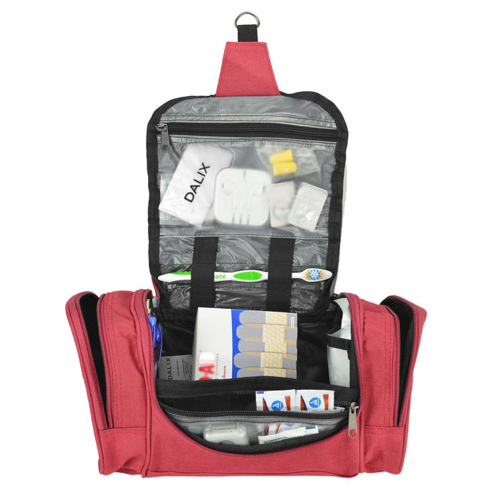 DALIX Hanging Travel Toiletry Kit Accessories Bag (8 Colors) Business DALIX 