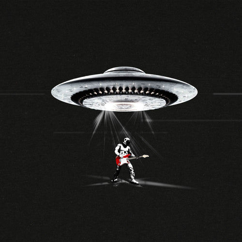 Dalix Space Rocker Graphic T-Shirt