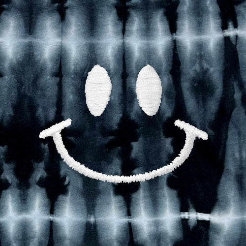 Dalix Tie Dye Smile Face Tee