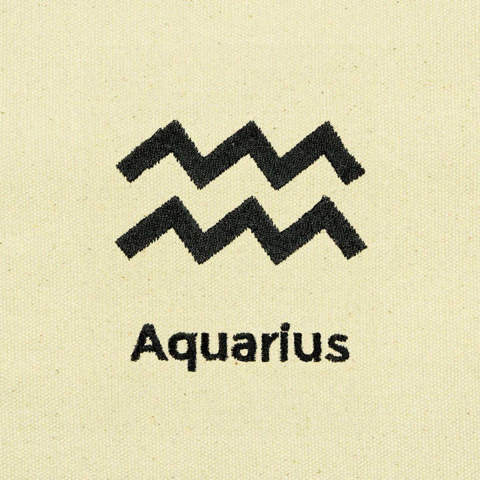 Dalix  Black Star Zodiac Tote Bag