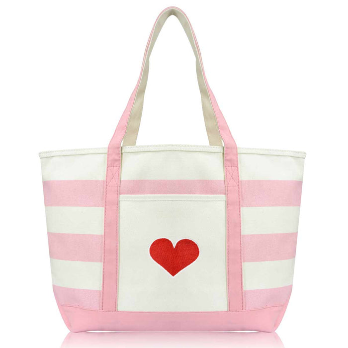 Dalix Heart Tote Bag