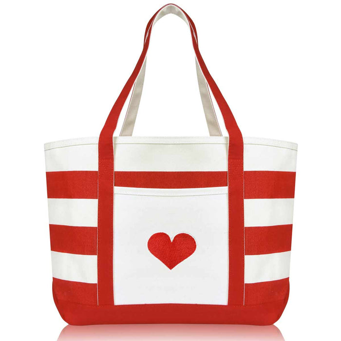 Dalix Heart Tote Bag
