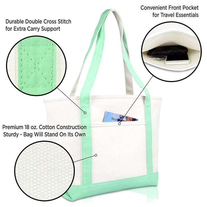 Dalix Happy Easter Tote Bag