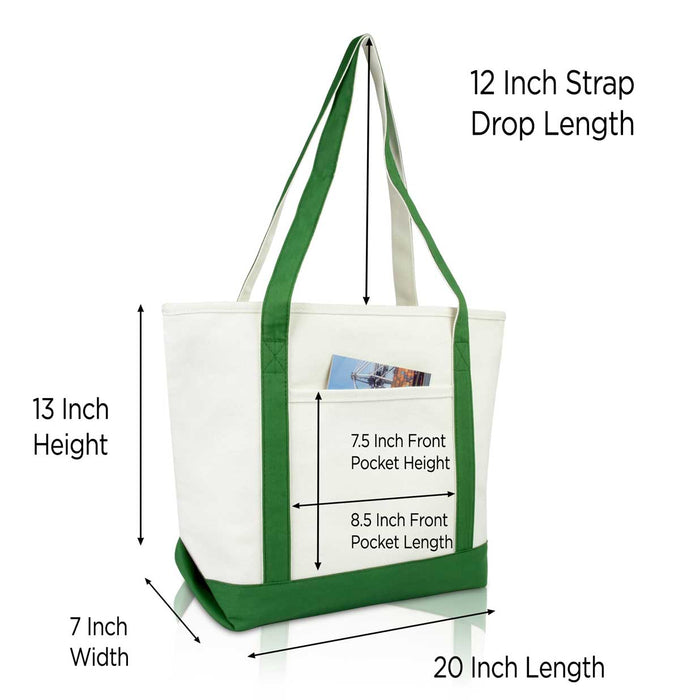 Dalix Heartbeat Tote Bag