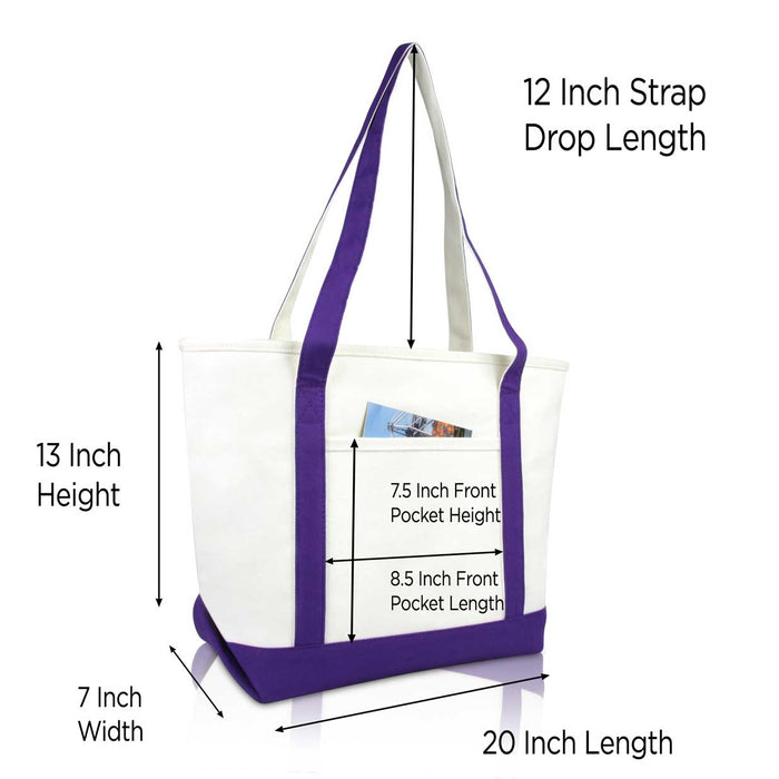Dalix Heartbeat Tote Bag