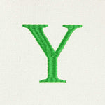 Dalix Medium Personalized Tote Bag Monogrammed Initial Letter - Y