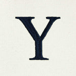 Dalix Medium Personalized Tote Bag Monogrammed Initial Letter - Y
