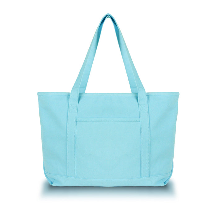 Dalix 23" Deluxe Soft Canvas Tote Bag