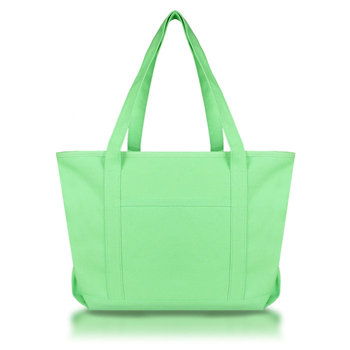 Dalix 23" Deluxe Soft Canvas Tote Bag